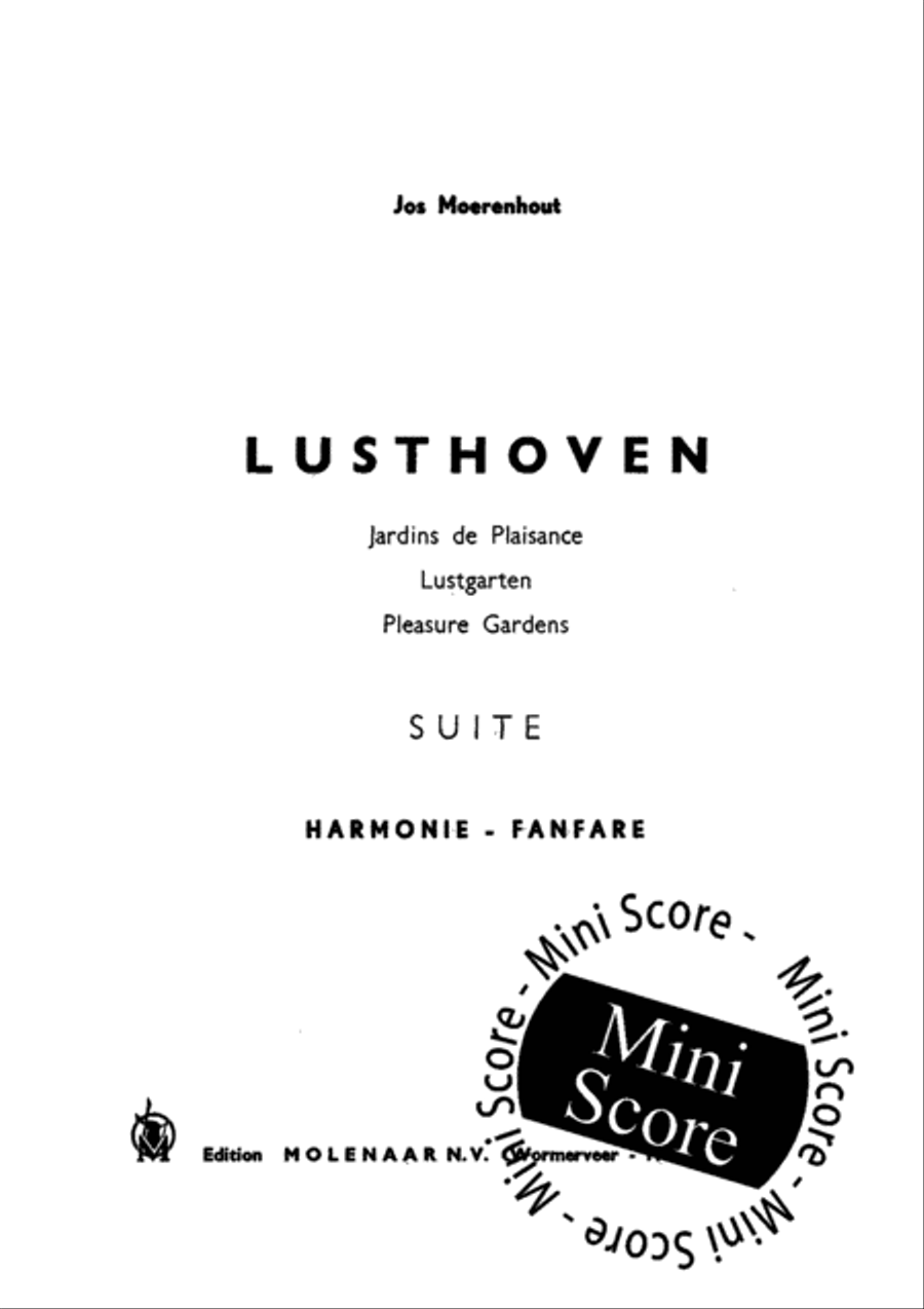 Lusthoven Concert Band scores gallery preview page 3