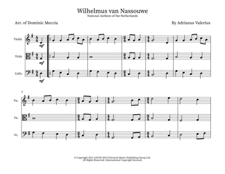 Wilhelmus (netherlands National Anthem) image number null
