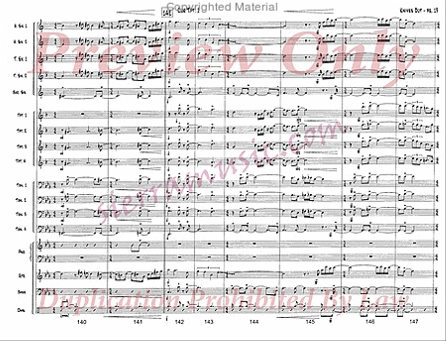 I Worship You Jazz Ensemble scores gallery preview page 20