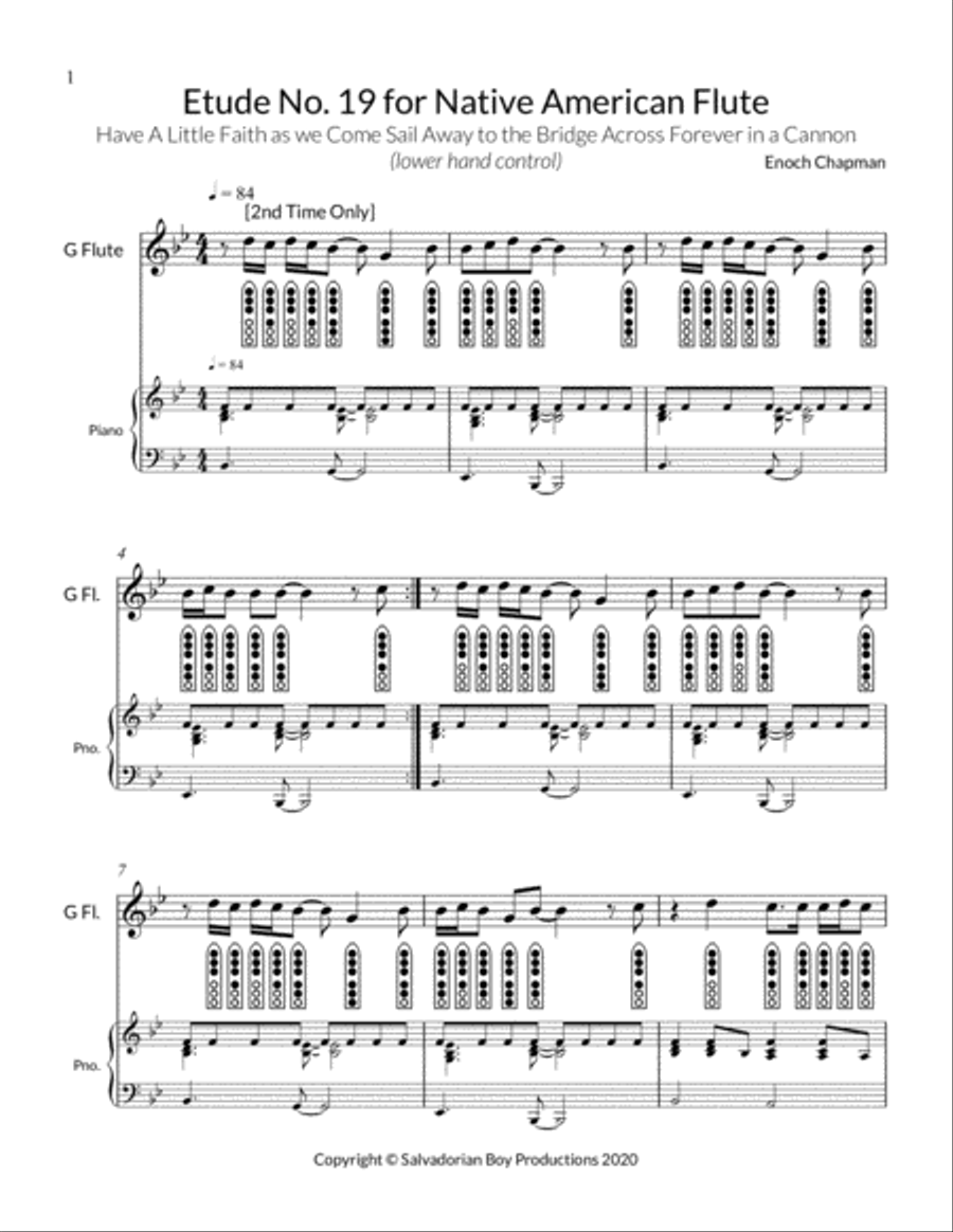 Etude No. 19 for 