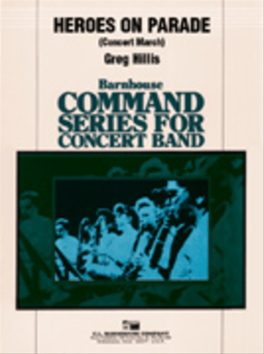 Heroes On Parade Concert Band scores gallery preview page 1