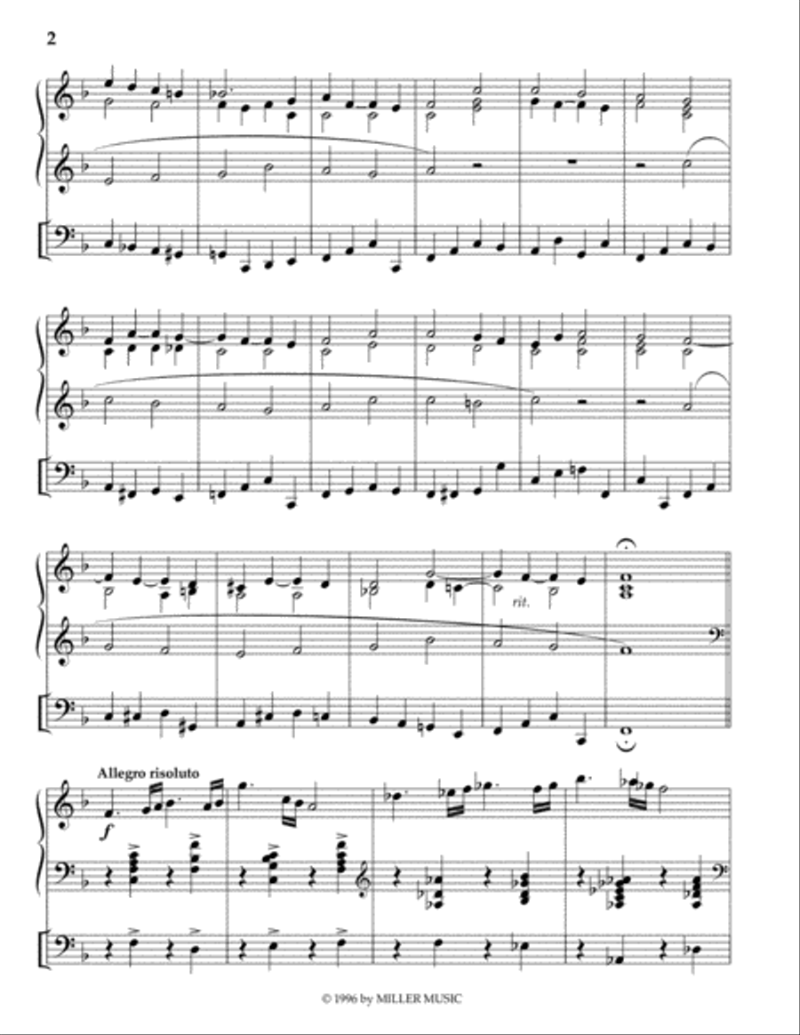 Psalm 124 Psalm 124 Organ Solo scores gallery preview page 2