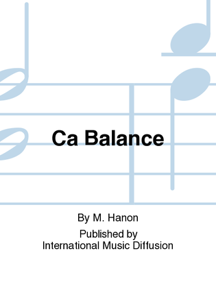 Book cover for Ca Balance