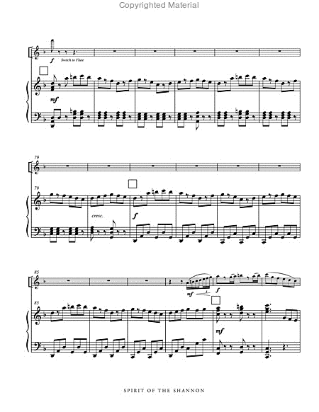 Spirit of the Shannon (piano reduction)