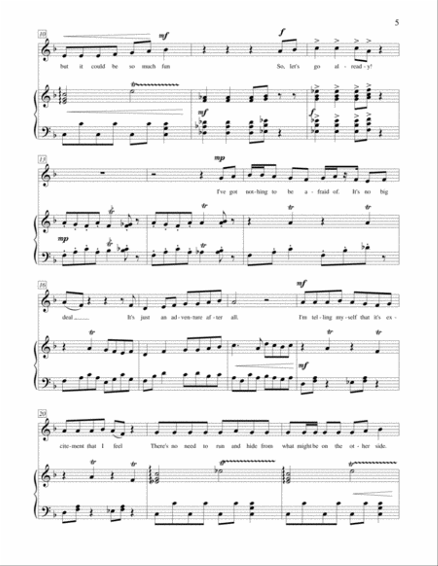 Brain Freezes And Seven More Silly Reasons To Sing A Silly Song Voice Solo scores gallery preview page 5