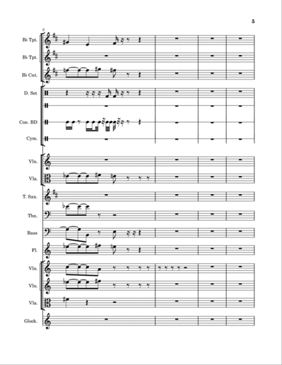 SHORT DRAMA SALSA PORTO SHORT DRAMA SALSA PORTO Choir scores gallery preview page 5