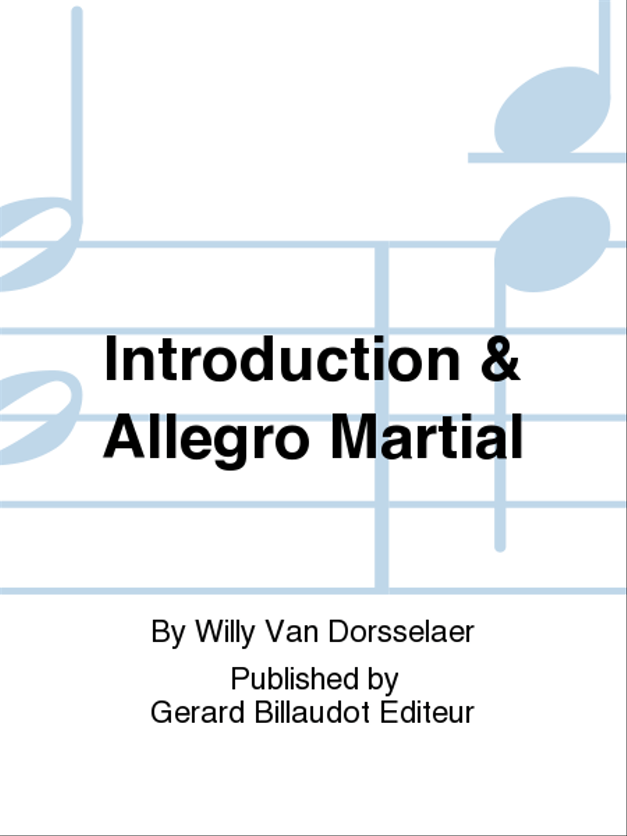 Introduction & Allegro Martial Piano scores gallery preview page 1