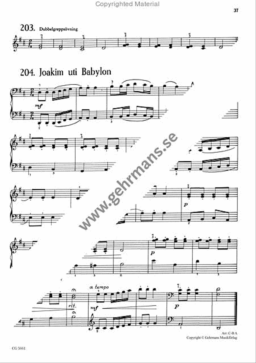 Vi spelar piano 3 Vi spelar piano 3 Piano Solo scores gallery preview page 15
