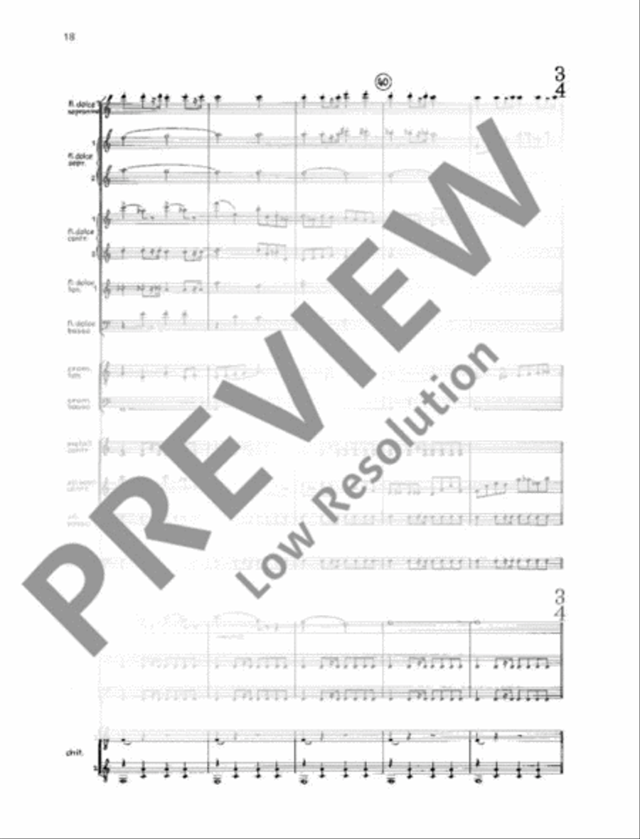 Spielmusiken Orchestra scores gallery preview page 19