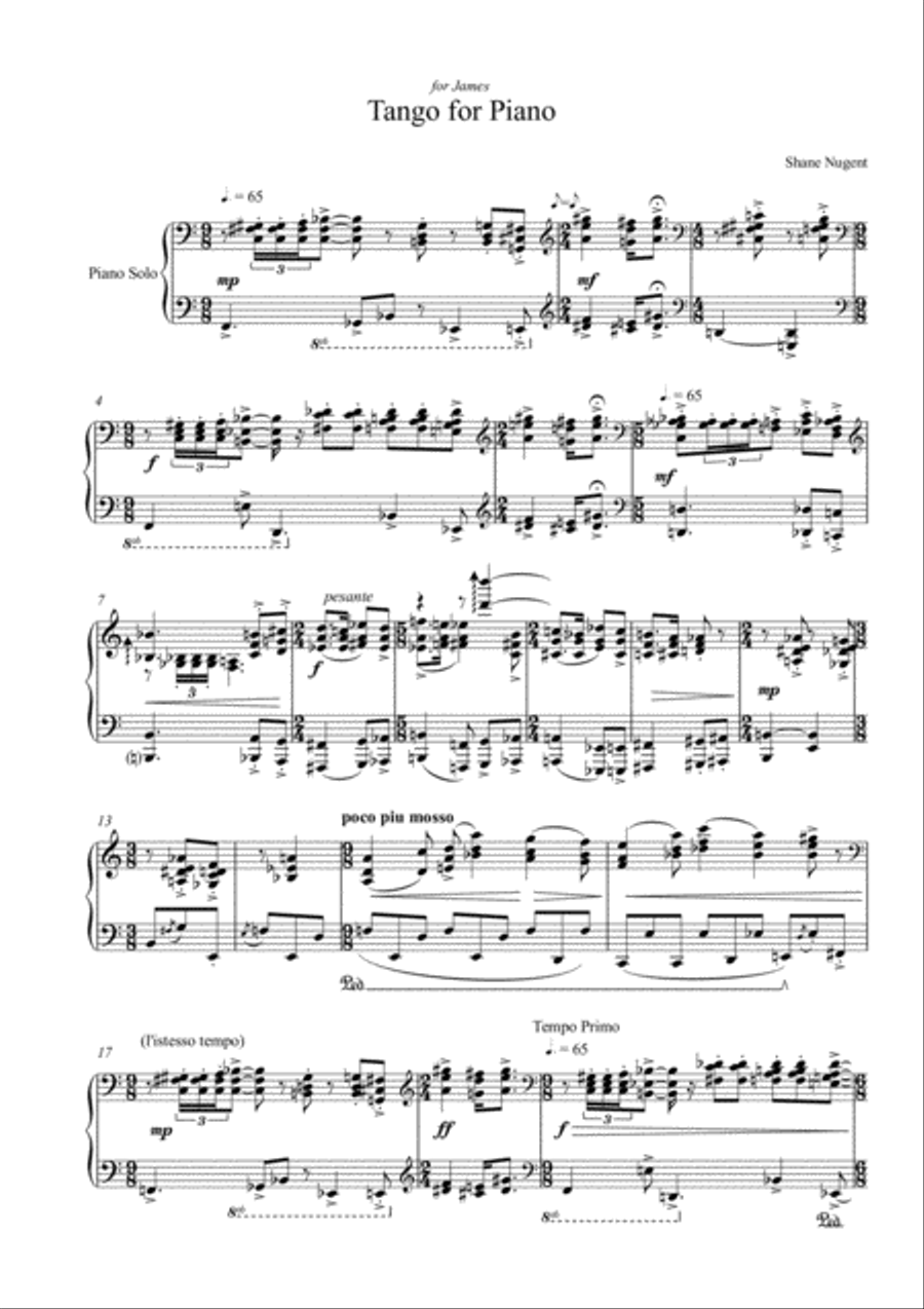 Tango Tango Small Ensemble scores gallery preview page 2
