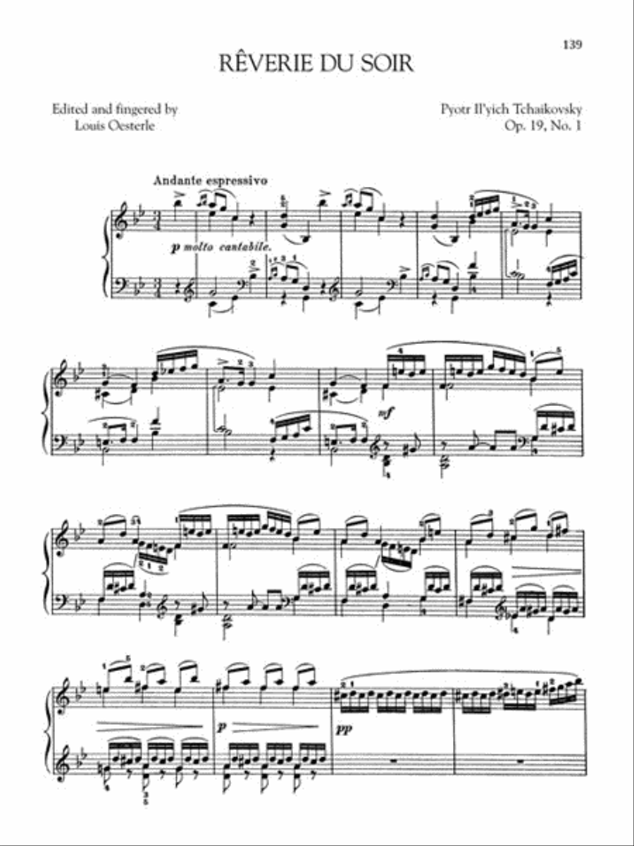 Tchaikovsky Piano Collection Piano Solo scores gallery preview page 7