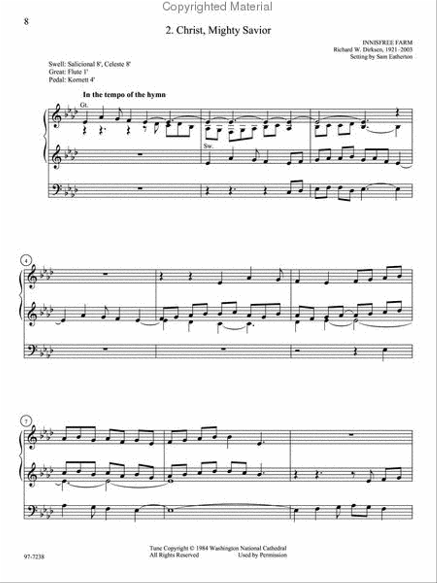 Hymn Inventions Organ scores gallery preview page 3