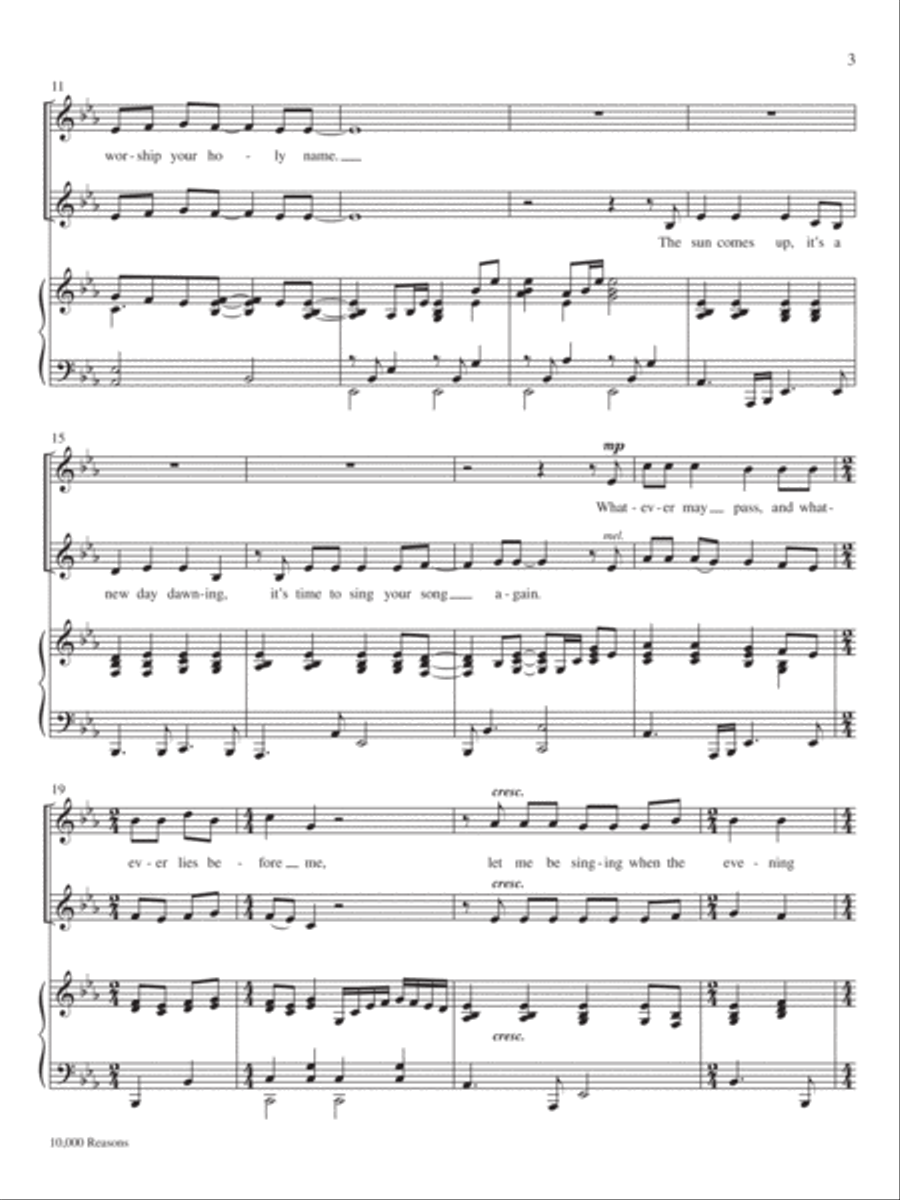 Today's Hymns and Songs for Two Voices, Vol 1 Vocal Duet scores gallery preview page 6