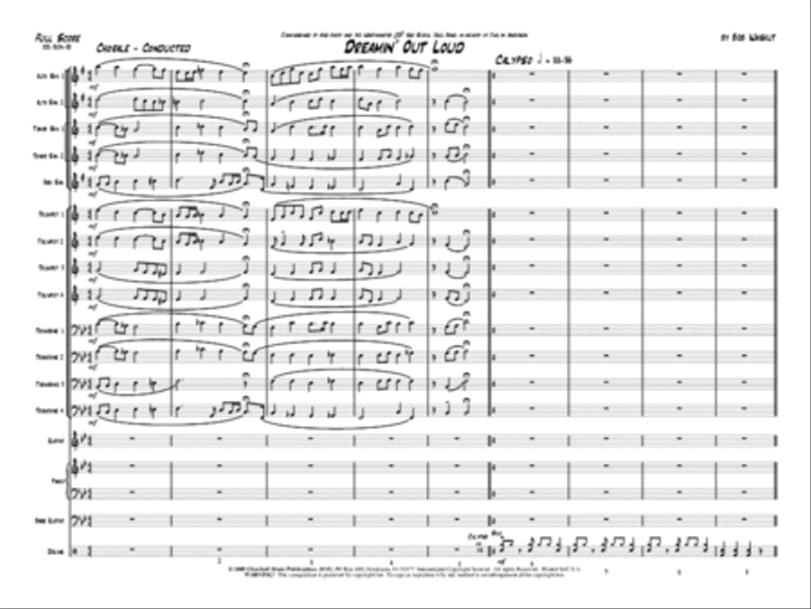 Dreamin' Out Loud Jazz Ensemble scores gallery preview page 2