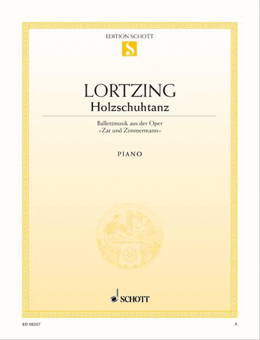 Holzschuhtanz Piano Solo scores gallery preview page 1