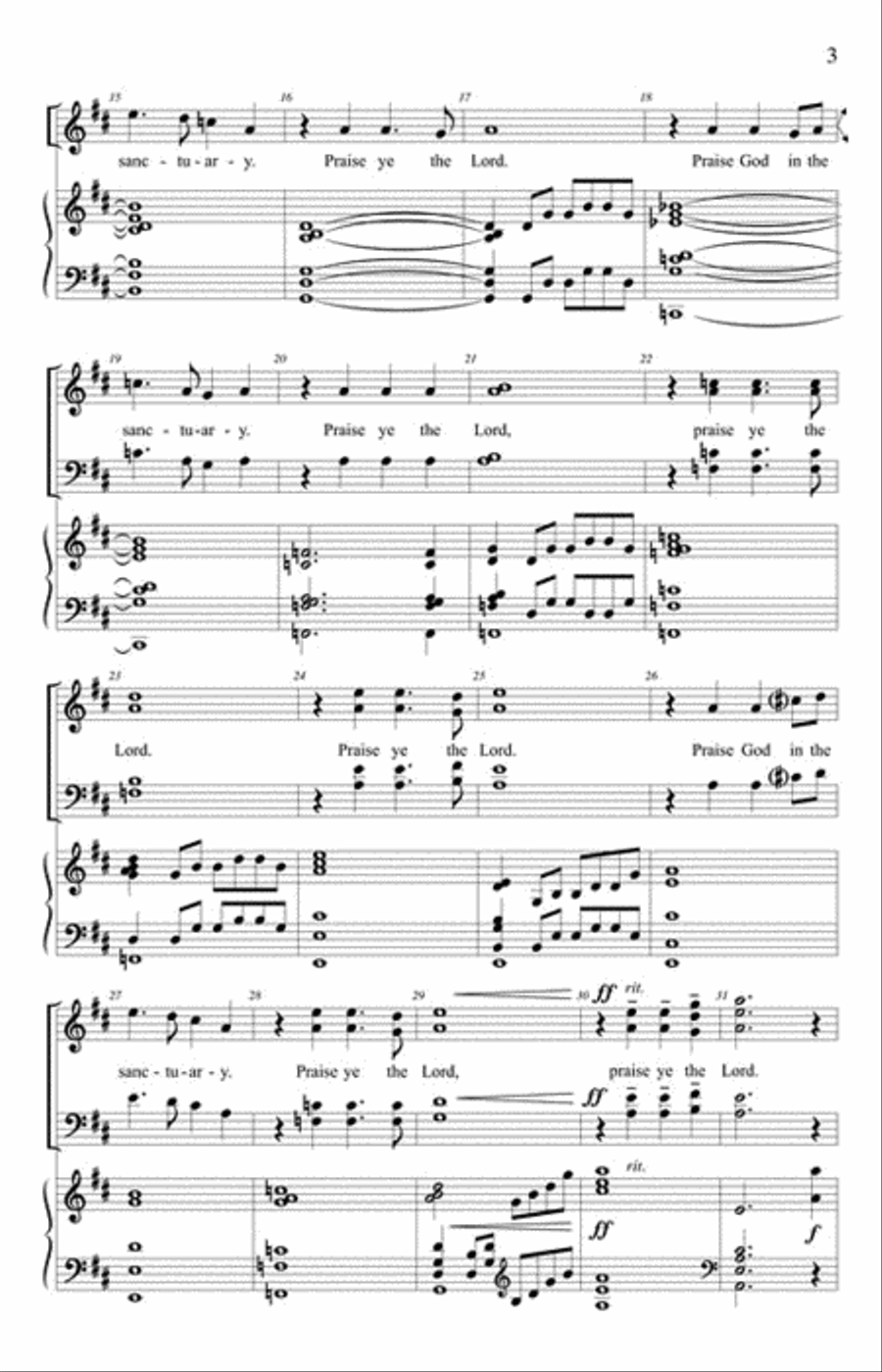 Sing Praise! Choir scores gallery preview page 3