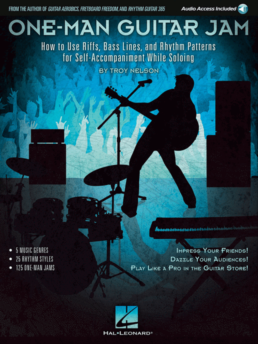 One-Man Guitar Jam Electric Guitar scores gallery preview page 1