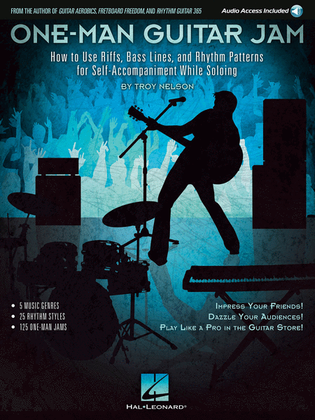 Book cover for One-Man Guitar Jam
