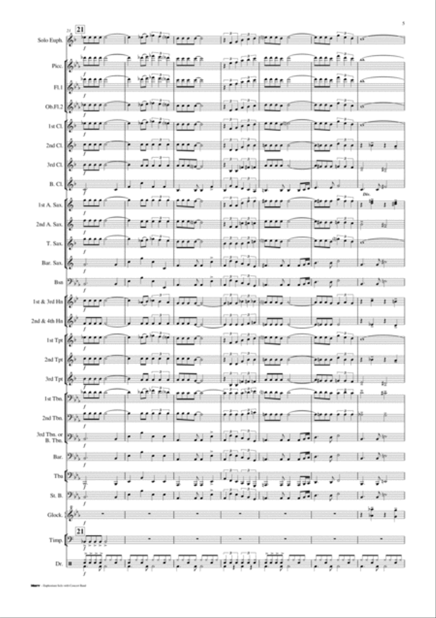 Misty Concert Band scores gallery preview page 6