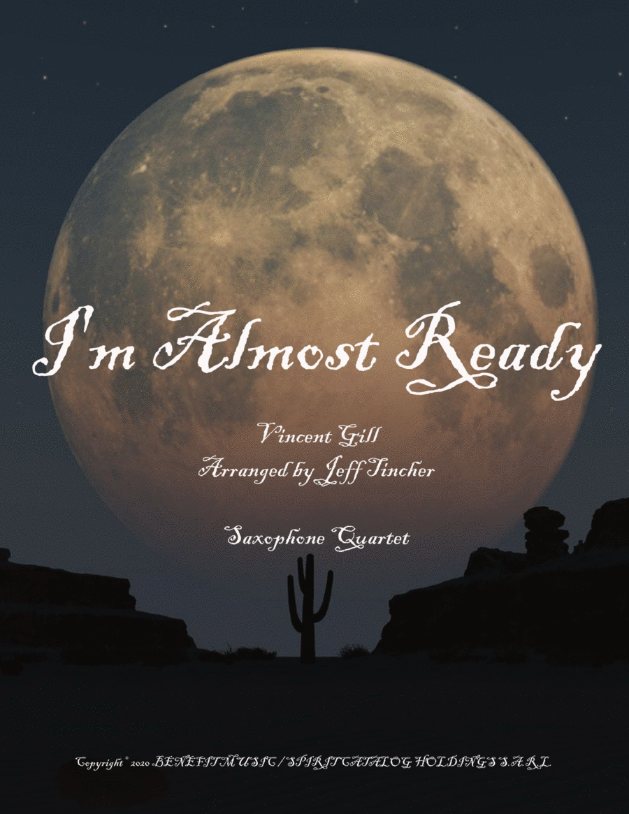 I'm Almost Ready I'm Almost Ready Saxophone Quartet scores gallery preview page 1