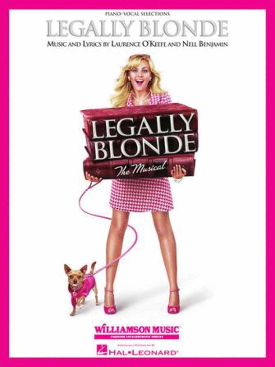 Legally Blonde – The Musical Piano, Vocal scores gallery preview page 1
