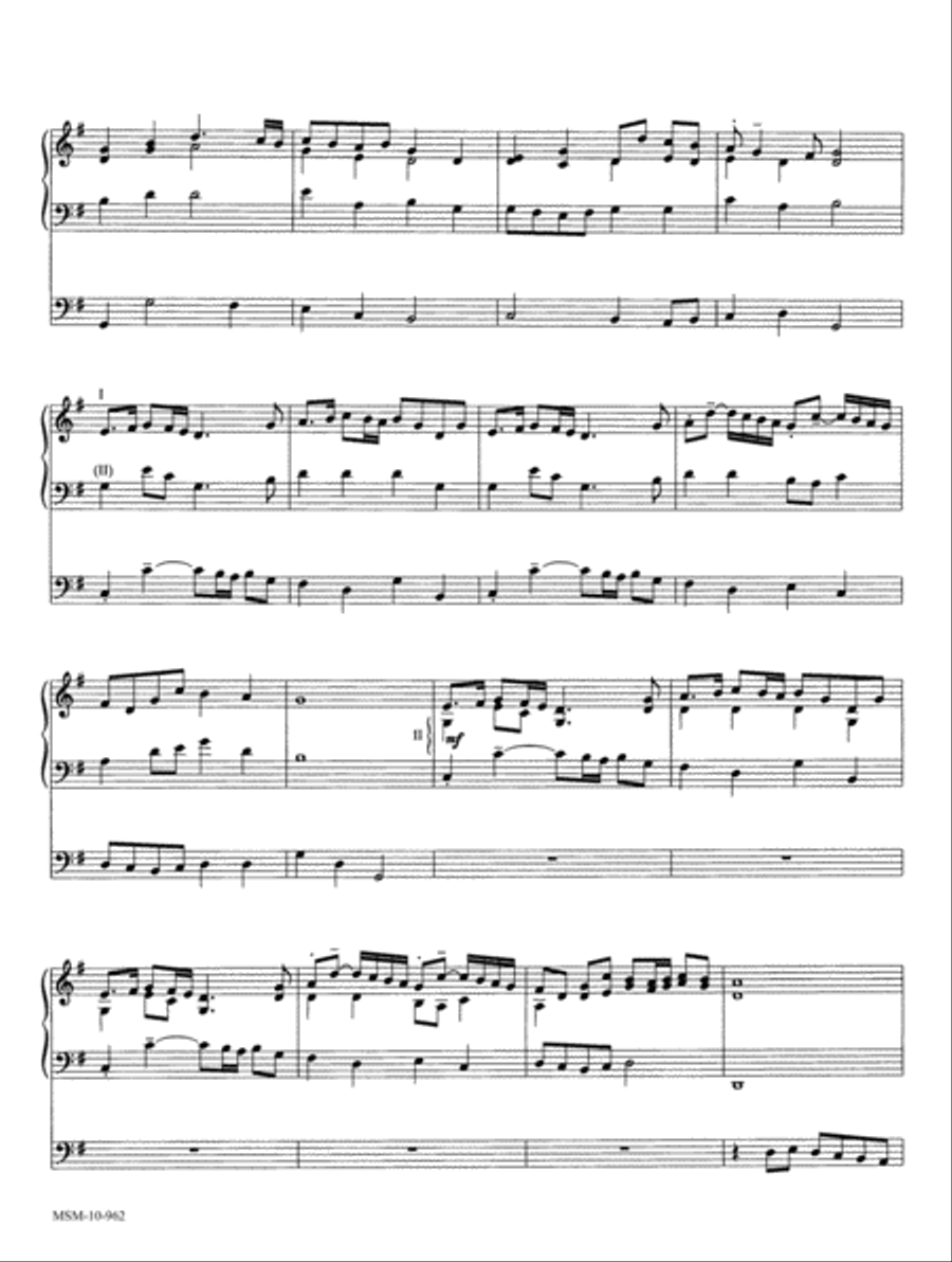 Ferland's March and Recessional Organ scores gallery preview page 3
