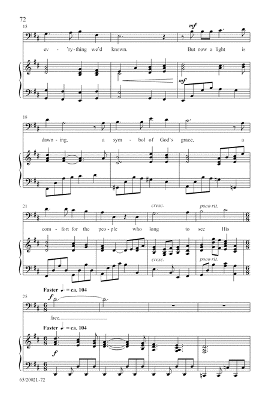 And This Shall Be a Sign And This Shall Be a Sign 4-Part scores gallery preview page 73