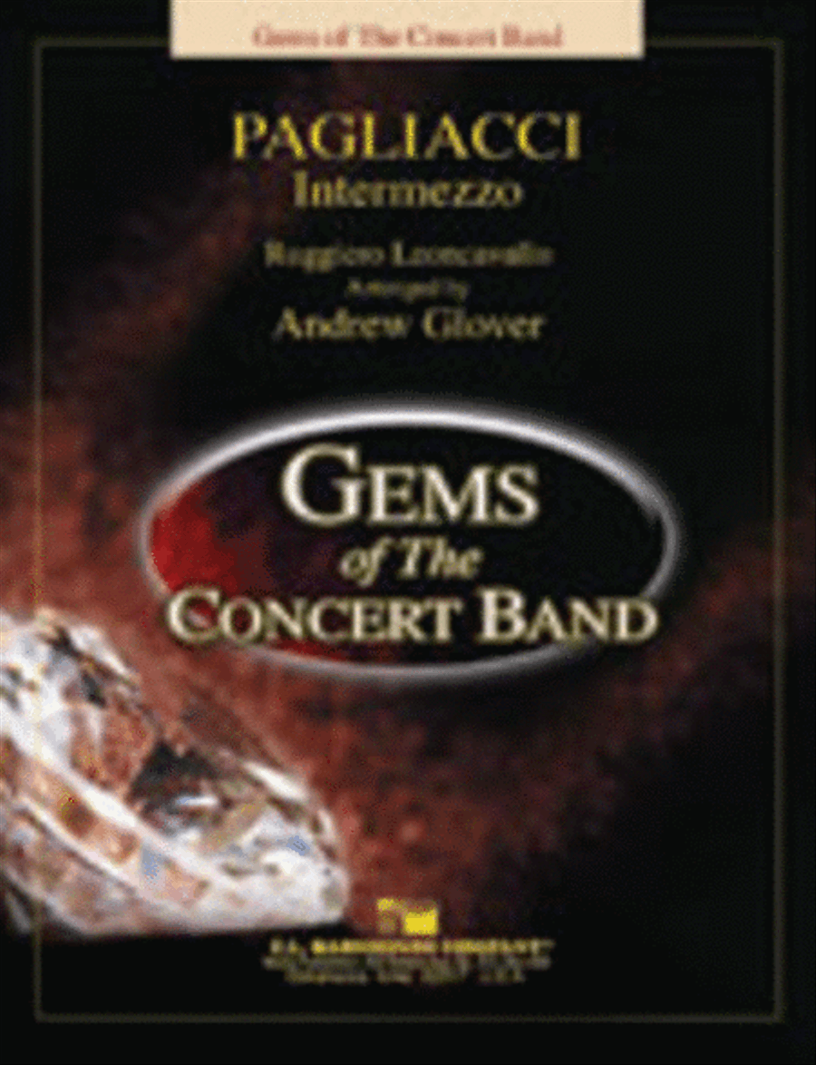 Pagliacci Concert Band scores gallery preview page 1