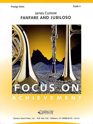 Book cover for Fanfare and Jubiloso