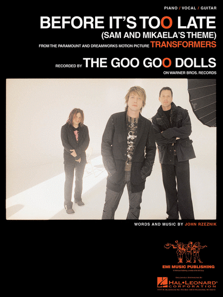 The Goo Goo Dolls : Sheet music books