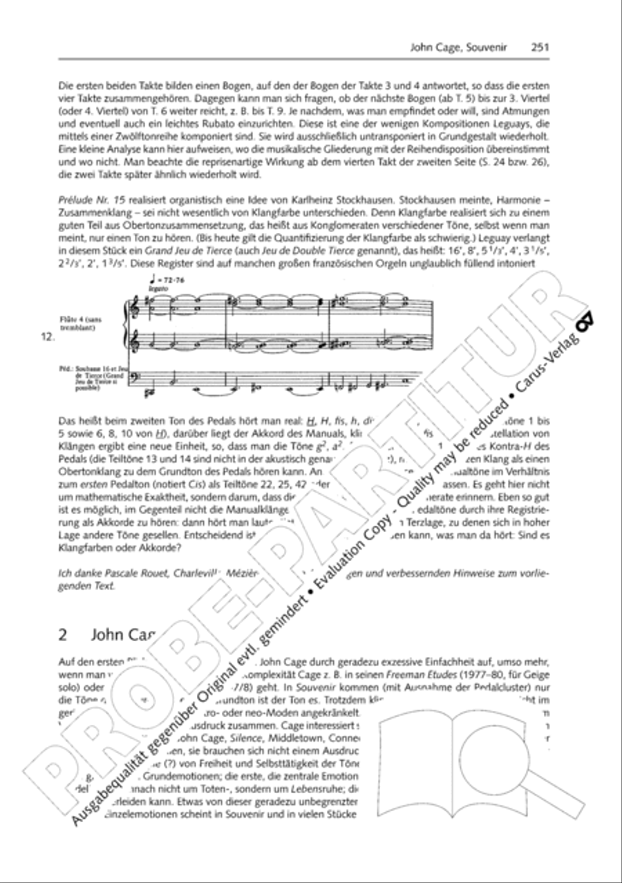 Orgelschule zur historischen Auffuhrungspraxis Organ Solo scores gallery preview page 252