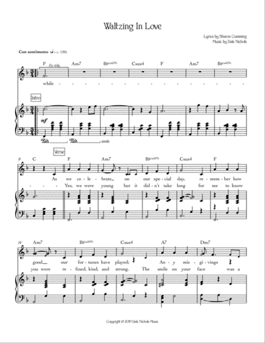Waltzing In Love
