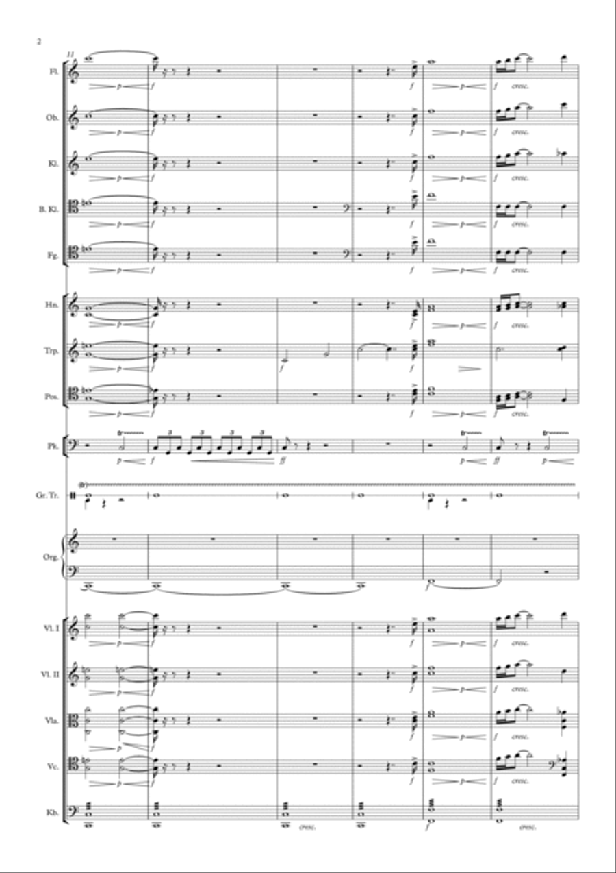 Also Sprach Zarathustra Full Orchestra scores gallery preview page 2