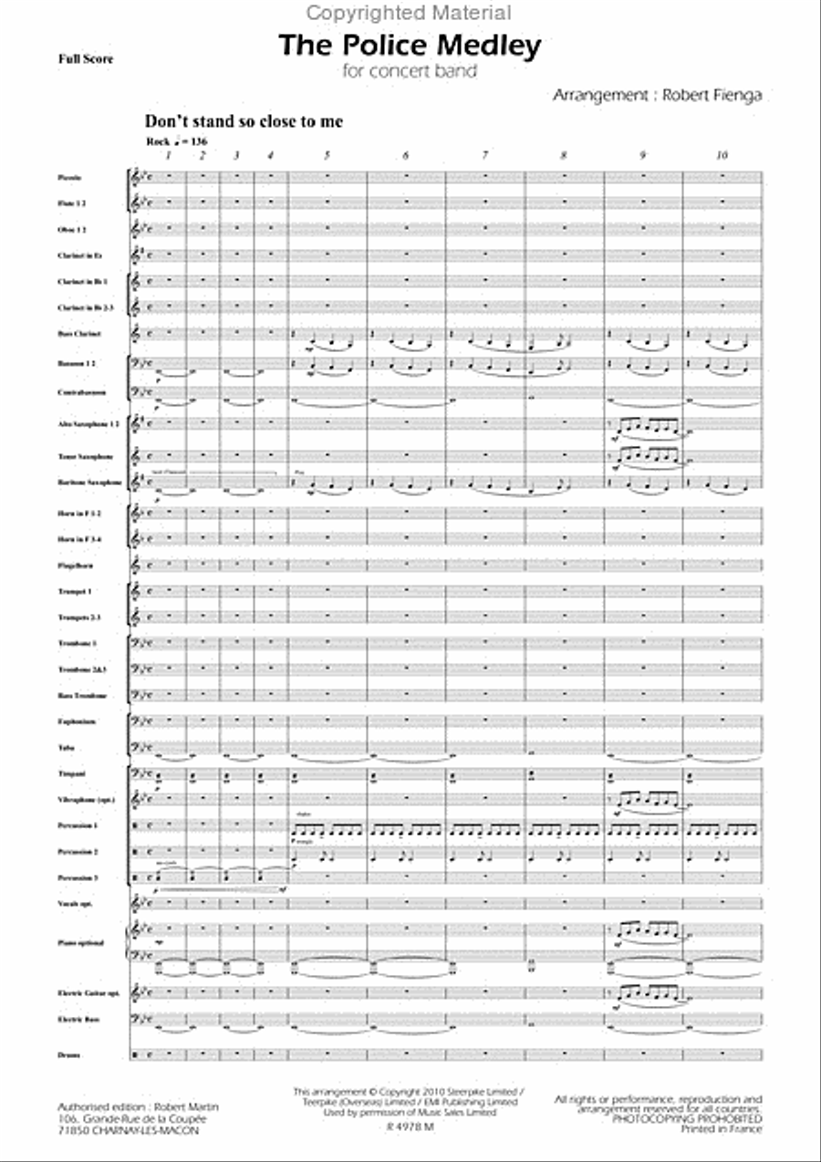 Police Concert Band scores gallery preview page 2