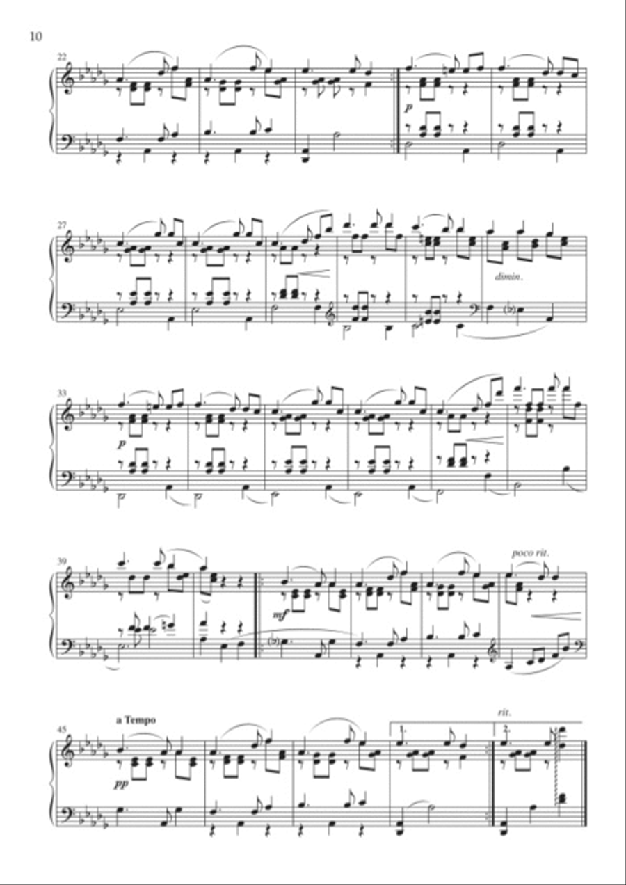 Valses caracteristiques, Op. 26A Piano Solo scores gallery preview page 3