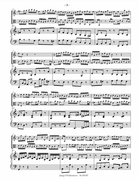 Buxtehude: Sonata for Violin, Viola da Gamba & Cembalo image number null