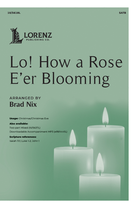 Lo! How a Rose E'er Blooming