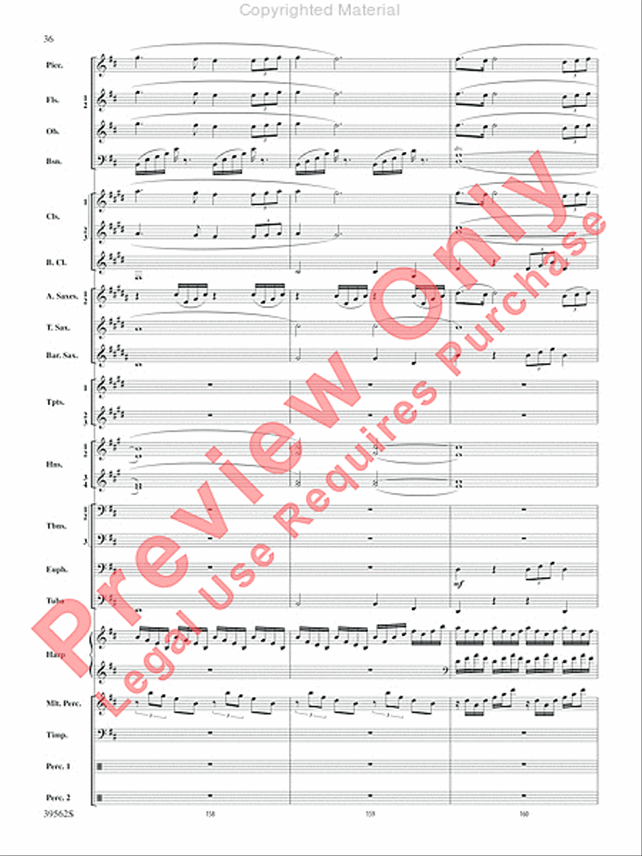 The Complete Harry Potter Concert Band scores gallery preview page 37