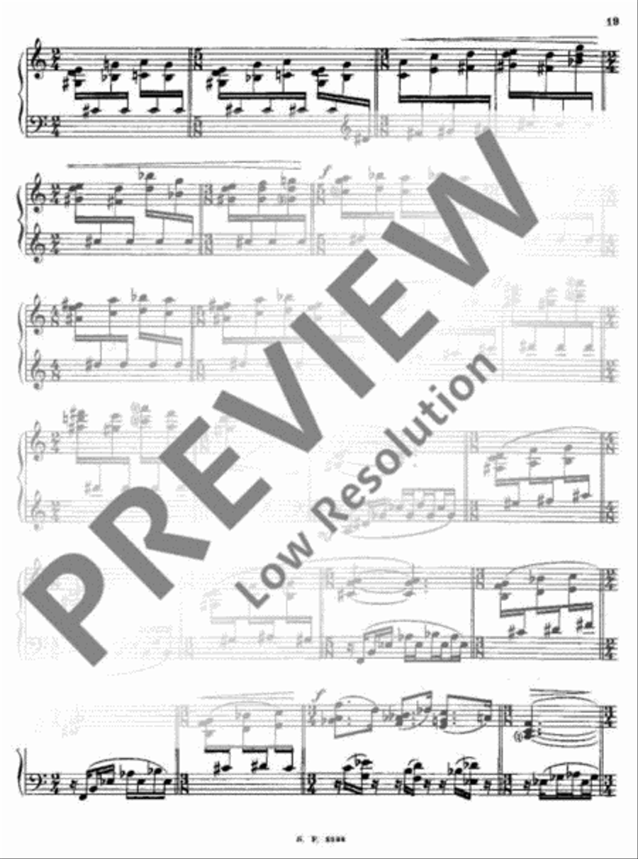 Grande Suite Piano Solo scores gallery preview page 20