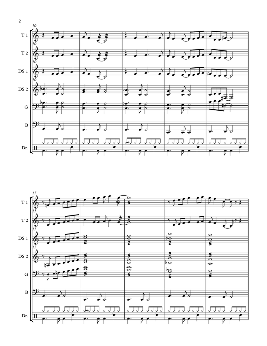 Kokomo Small Ensemble scores gallery preview page 2