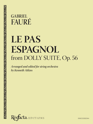 "Le pas espagnol" from DOLLY SUITE, Op. 56