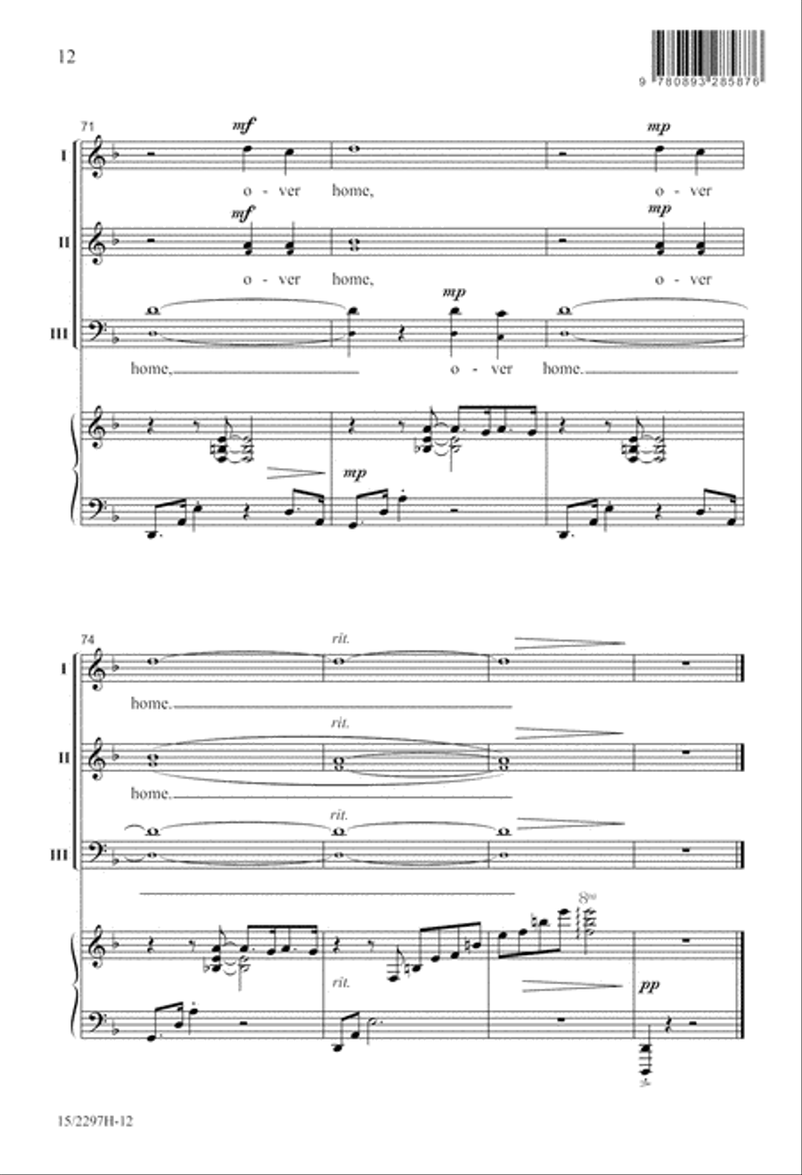 Wayfarin' Stranger Wayfarin' Stranger 3-Part scores gallery preview page 13