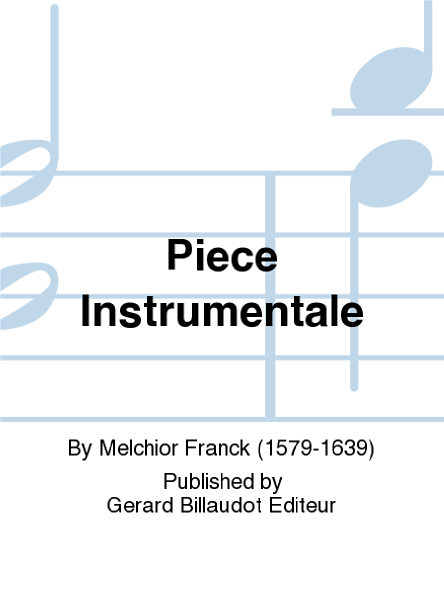 Piece Instrumentale Piece Instrumentale School and Community scores gallery preview page 1