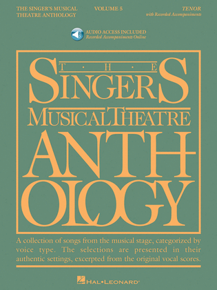 Singer's Musical Theatre Anthology – Volume 5