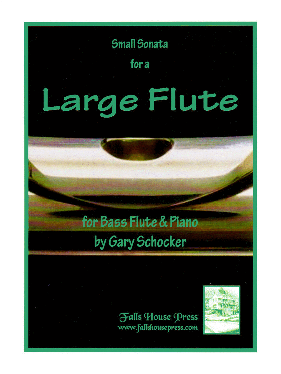 Small Sonata for A Large Flute Chamber Music scores gallery preview page 1