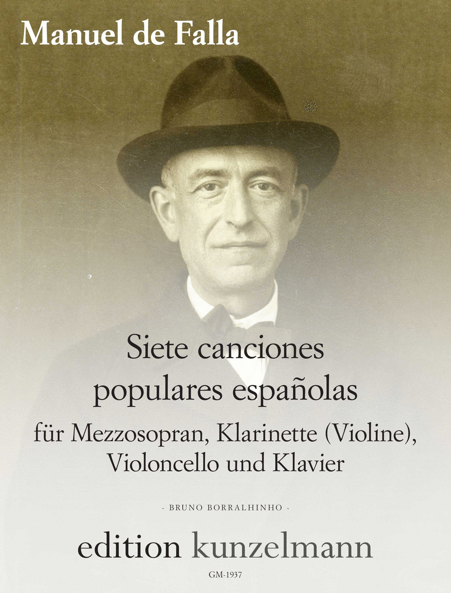 Siete canciones populares españolas Mezzo-Soprano Voice scores gallery preview page 1