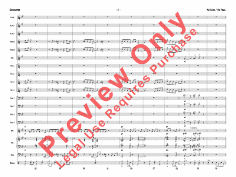 No Harm / No Fowl Jazz Ensemble scores gallery preview page 7