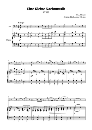 Eine Kleine Nachtmusik (for solo cello with piano accompaniment)