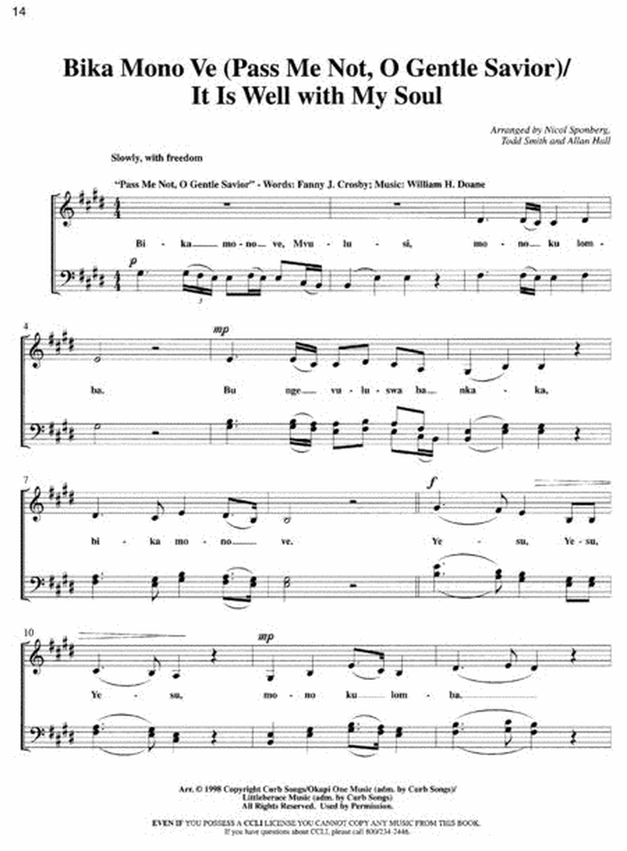 Greatest Hymns - Vocal Folio