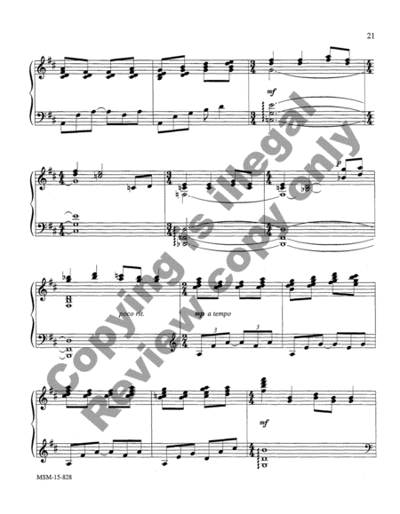 Wondrous Love Reflections on 3 Hymntunes for Piano image number null